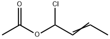 2-Buten-1-ol, 1-chloro-, 1-acetate,85367-27-7,结构式
