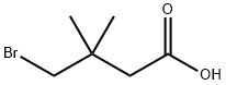 4-bromo-3,3-dimethylbutanoic Acid Structure