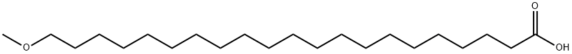 Heneicosanoic acid, 21-methoxy- 结构式