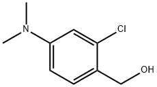 (2-氯-4-(二甲基氨基)苯基)甲醇, 85654-74-6, 结构式