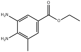 ethyl 3,4-diamino-5-methylbenzoate Struktur