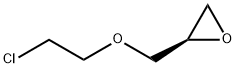 Oxirane, 2-[(2-chloroethoxy)methyl]-, (2R)- Structure