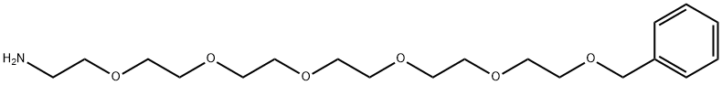 BnO-PEG5-CH2CH2NH2, 86770-78-7, 结构式