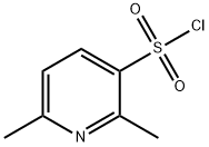 3-Pyridinesulfonyl chloride, 2,6-dimethyl- Structure