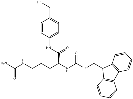 Fmoc-Cit-PABA Struktur
