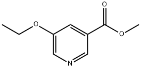 3-乙氧基-5-吡啶羧酸乙酯,874285-06-0,结构式