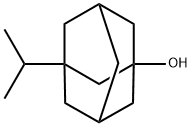 Tricyclo[3.3.1.13,7]decan-1-ol, 3-(1-methylethyl)- Structure