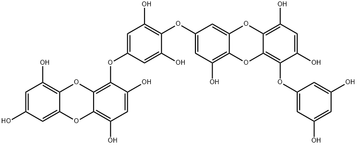 二鹅掌菜酚, 88095-77-6, 结构式