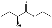 Butanoic acid, 2-hydroxy-, ethyl ester, (2S)- Struktur
