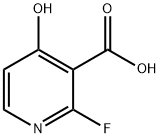 2-氟-4-羟基烟酸 结构式
