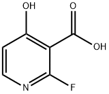 3-Pyridinecarboxylic acid, 2-fluoro-4-hydroxy- 化学構造式