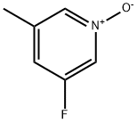 Pyridine, 3-fluoro-5-methyl-, 1-oxide 化学構造式