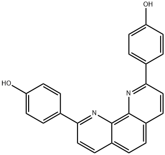 4,4'-(1,10-Phenanthroline-2,9-diyl)diphenol Structure