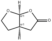 Furo[2,3-b]furan-2(3H)-one, tetrahydro-, (3aR,6aS)-rel- Structure