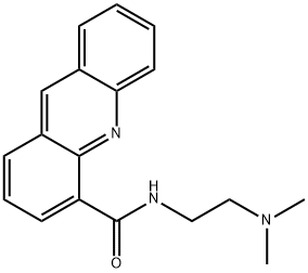 N-[2-(二甲基氨基)乙基]-4-吖啶甲酰胺,89459-25-6,结构式