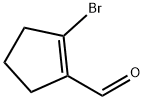 2-溴环戊-1-烯-1-甲醛, 89466-25-1, 结构式