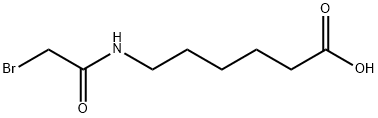 Hexanoic acid, 6-[(2-bromoacetyl)amino]- Structure