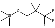 Silane, trimethyl(2,2,3,3,3-pentafluoropropoxy)- Structure