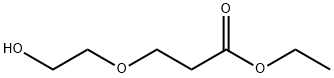 Propanoic acid, 3-(2-hydroxyethoxy)-, ethyl ester,89795-15-3,结构式