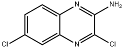 2-Quinoxalinamine, 3,6-dichloro- Structure