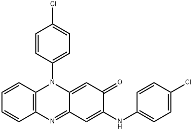 氯法齐明相关化合物2 结构式