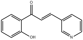 (2E)-1-(2-HYDROXYPHENYL)-3-(PYRIDIN-3-YL)PROP-2-EN-1-ONE 结构式