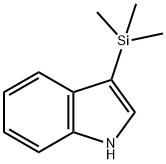 1H-Indole, 3-(trimethylsilyl)- 化学構造式