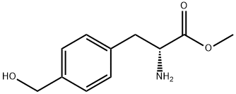 METHYL (2R)-2-AMINO-3-[4-(HYDROXYMETHYL)PHENYL]PROPANOATE Struktur