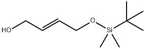 2-Buten-1-ol, 4-[[(1,1-dimethylethyl)dimethylsilyl]oxy]-, (2E)- 化学構造式