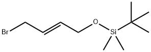 Silane, [[(2E)-4-bromo-2-buten-1-yl]oxy](1,1-dimethylethyl)dimethyl- 化学構造式