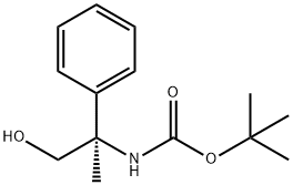 Carbamicacid,[(1R)-2-hydroxy-1-methyl-1-phenylethyl]-,1,1-dimethylethylester(9CI) Structure