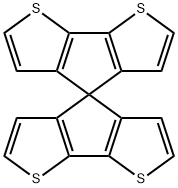 4,4'-Spirobi[4H-cyclopenta[2,1-b:3,4-b']dithiophene] Structure