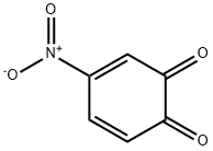 3,5-Cyclohexadiene-1,2-dione, 4-nitro- 化学構造式