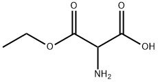 Propanedioic acid, 2-amino-, 1-ethyl ester Struktur