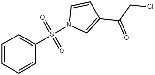 Ethanone, 2-chloro-1-[1-(phenylsulfonyl)-1H-pyrrol-3-yl]-