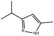 1H-Pyrazole, 5-methyl-3-(1-methylethyl)- Struktur