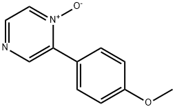 Pyrazine, 2-(4-methoxyphenyl)-, 1-oxide