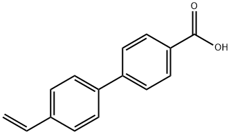 4-(4-乙烯基苯基)苯甲酸 结构式