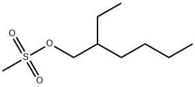 Methanesulfonic acid, 2-ethylhexyl ester 结构式