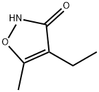 4-ethyl-5-methyl-1,2-oxazol-3-ol 化学構造式