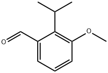 3-methoxy-2-(propan-2-yl)benzaldehyde 化学構造式