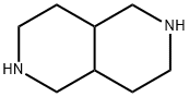 2,6-Naphthyridine, decahydro- Structure