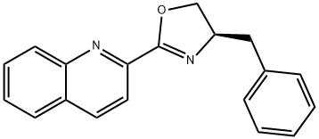 Quinoline, 2-[(4R)-4,5-dihydro-4-(phenylmethyl)-2-oxazolyl]-,933992-48-4,结构式