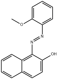 2-Naphthalenol, 1-[(2-methoxyphenyl)azo]-, (E)- (9CI),93449-48-0,结构式