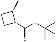 (S)-2-甲基氮杂环丁烷-1-羧酸叔丁酯,935669-66-2,结构式