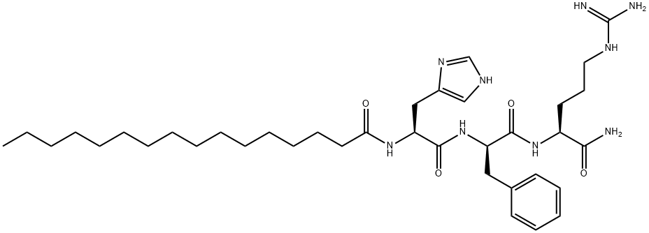 棕榈酰三肽-8,936544-53-5,结构式