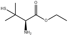 3-Mercaptovaline Ethyl Ester Structure