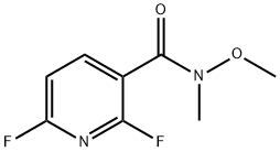 3-Pyridinecarboxamide, 2,6-difluoro-N-methoxy-N-methyl-