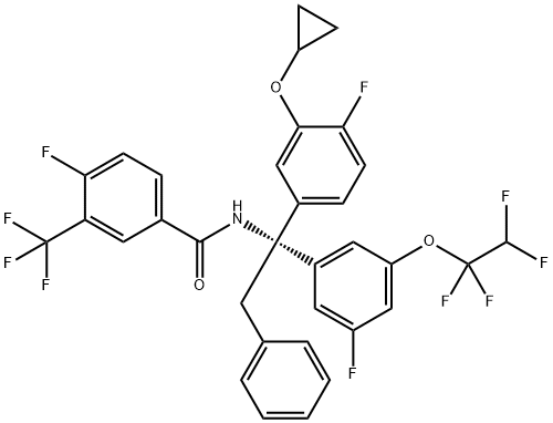 BMS 795311 结构式