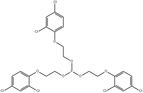 2,4-滴磷酯乳剂[含量＞35%], 94-84-8, 结构式